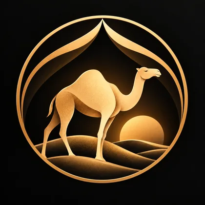 Camel Khaima camel emblem